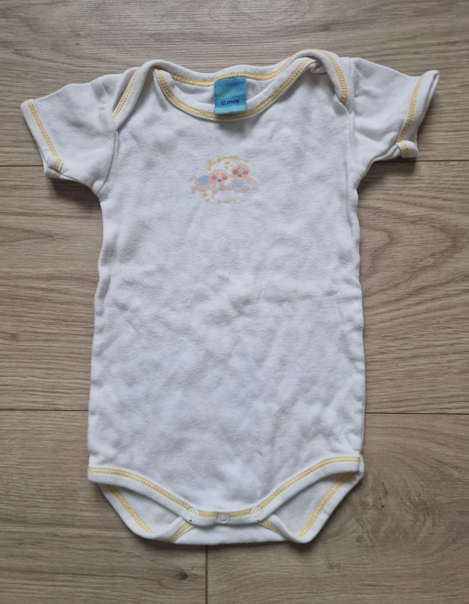 🌸 Lot de 3 bodies bébé fille – 12 mois – bon état – photo 11